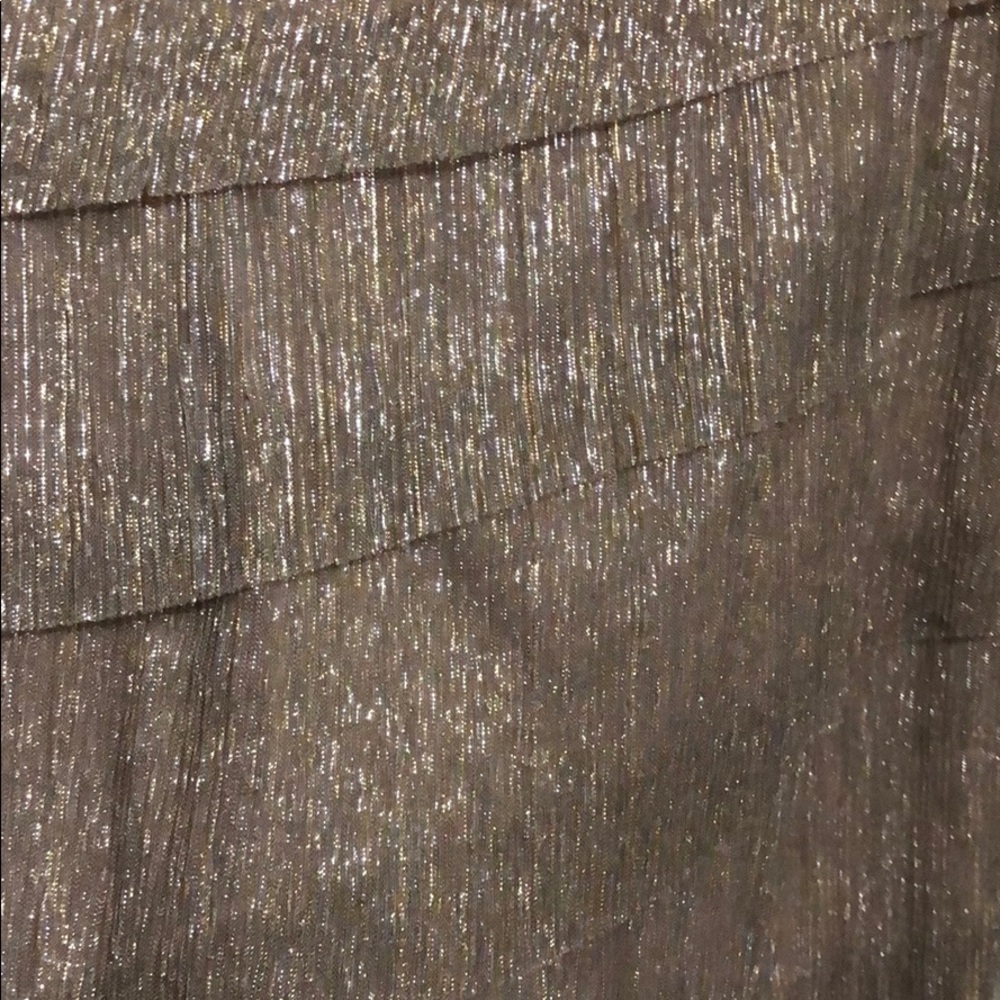 Gold Shimmer Dress - Size 6P